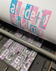 Alpha-Blox Alphabet Letterpress Print