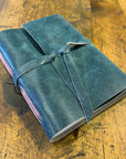 Medium Hand Bound Leather Journal - Lined Pages