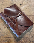 Hand Bound Leather Journal Brown