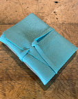Hand Bound Leather Journal Turquoise