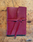 Medium Hand Bound Leather Journal - Plain Pages