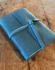 Medium Hand Bound Leather Journal - Plain Pages