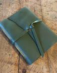 Medium Hand Bound Leather Journal - Plain Pages