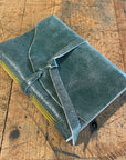 Medium Hand Bound Leather Journal - Plain Pages