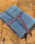 Medium Hand Bound Leather Journal - Plain Pages