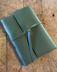 Large Hand Bound Leather Journal - Lined Pages