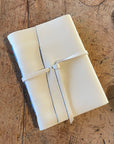 Large Hand Bound Leather Journal - Lined Pages