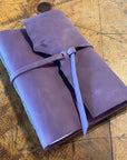 Large Hand Bound Leather Journal - Lined Pages