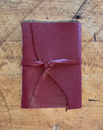 Large Hand Bound Leather Journal - Plain Pages