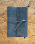 Large Hand Bound Leather Journal - Plain Pages