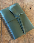 Large Hand Bound Leather Journal - Plain Pages