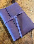 Large Hand Bound Leather Journal - Plain Pages