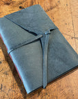 Large Hand Bound Leather Journal - Plain Pages