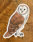 Barn Owl 3" Sticker
