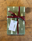 Conifer Letterpress Holiday Gift Tags