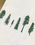 Conifers Tea Towel