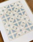 Duck Pond Quilt Letterpress Card