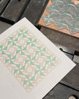 Dutch Fields Quilt Letterpress Card