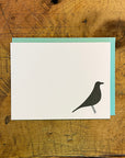 Eames House Bird Letterpress Notecards