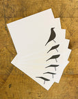 Eames House Bird Letterpress Notecards