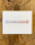 Happy Birthday Letterpress Card