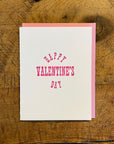 Happy Valentine's Day Letterpress Card