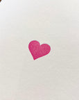 Heart Letterpress Card