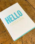 Hello Little One Letterpress Card