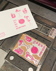 Holiday Spirits Letterpress Card