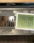 Pinecone Factory Letterpress Print