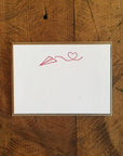 Sending Love Gift Enclosure Letterpress Card