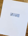 Shore Birds Letterpress Print