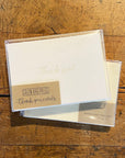 Thank You Letterpress Cards