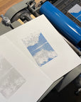 Todd Lake Letterpress Print