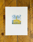 Tower Theatre Letterpress Print