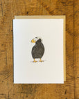 Tufted Puffin Letterpress Card