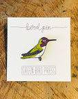 Anna's Hummingbird Enamel Pin
