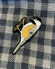 Black-capped Chickadee Bird Enamel Pin