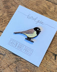 Dark-eyed Junco Bird Enamel Pin