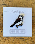 House Sparrow Bird Enamel Pin