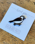 House Sparrow Bird Enamel Pin