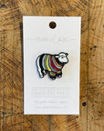 Sheep Sweater Enamel Pin
