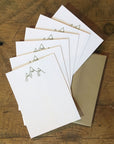 Minimal Adventure Mountain Letterpress Notecards