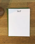 Benbo Custom Letterpress Notecards