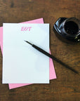 Bernard Modern Custom Letterpress Notecards