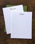 Custom Letterpress Notecards - Bernard Modern