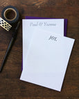 Bernard Modern Custom Letterpress Notecards