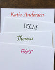 Custom Letterpress Notecards - Bernard Modern