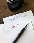 Bernard Modern Custom Letterpress Notecards