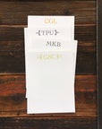 Cochin Open Custom Letterpress Notecards